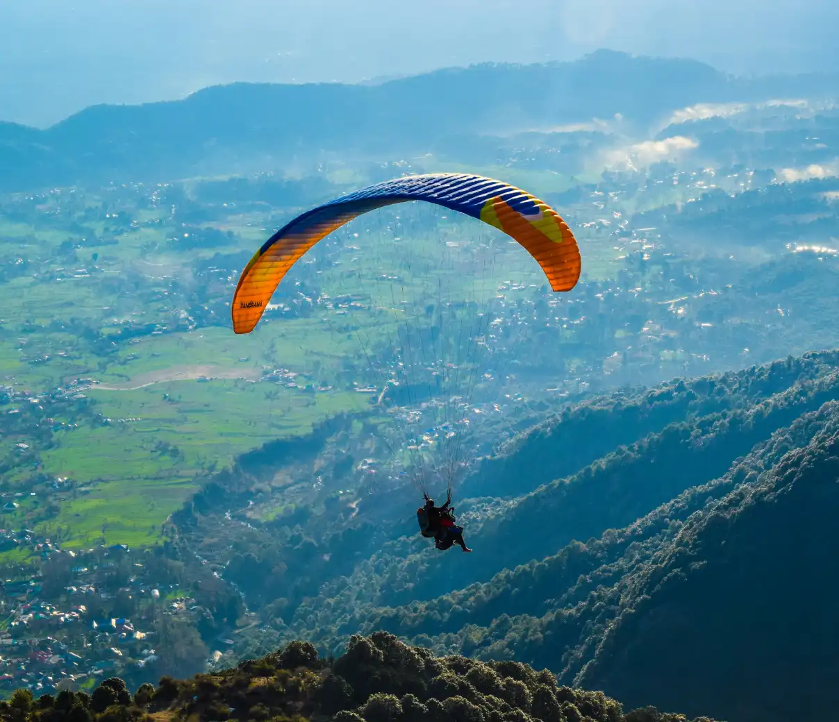 Mcleod Bir Tirthan with Paragliding & Rafting